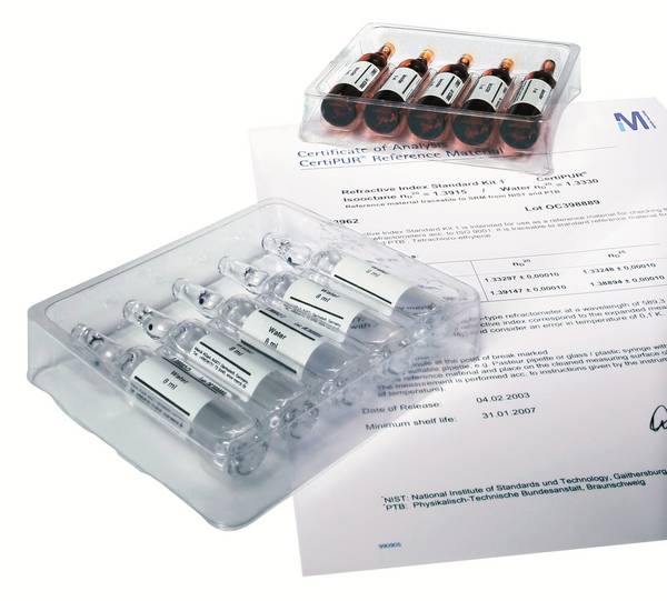 REFRACTIVE INDEX STANDARD KIT 2 TOLUENE/
